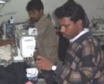 Stitching at our facility in West Bengal, India