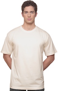 Olympian Unisex S/S OrganicTee- Natural