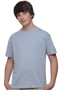 Palomar Youth S/S OrganicTee- Sky Blue